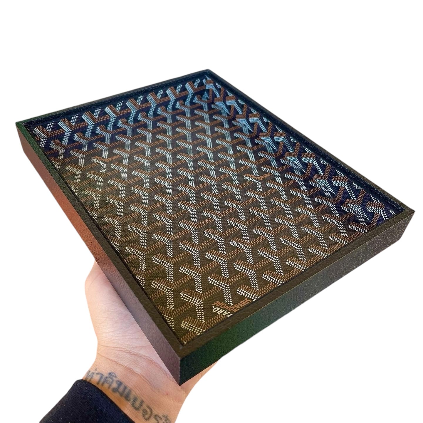 Valet Tray - Canvas Lined