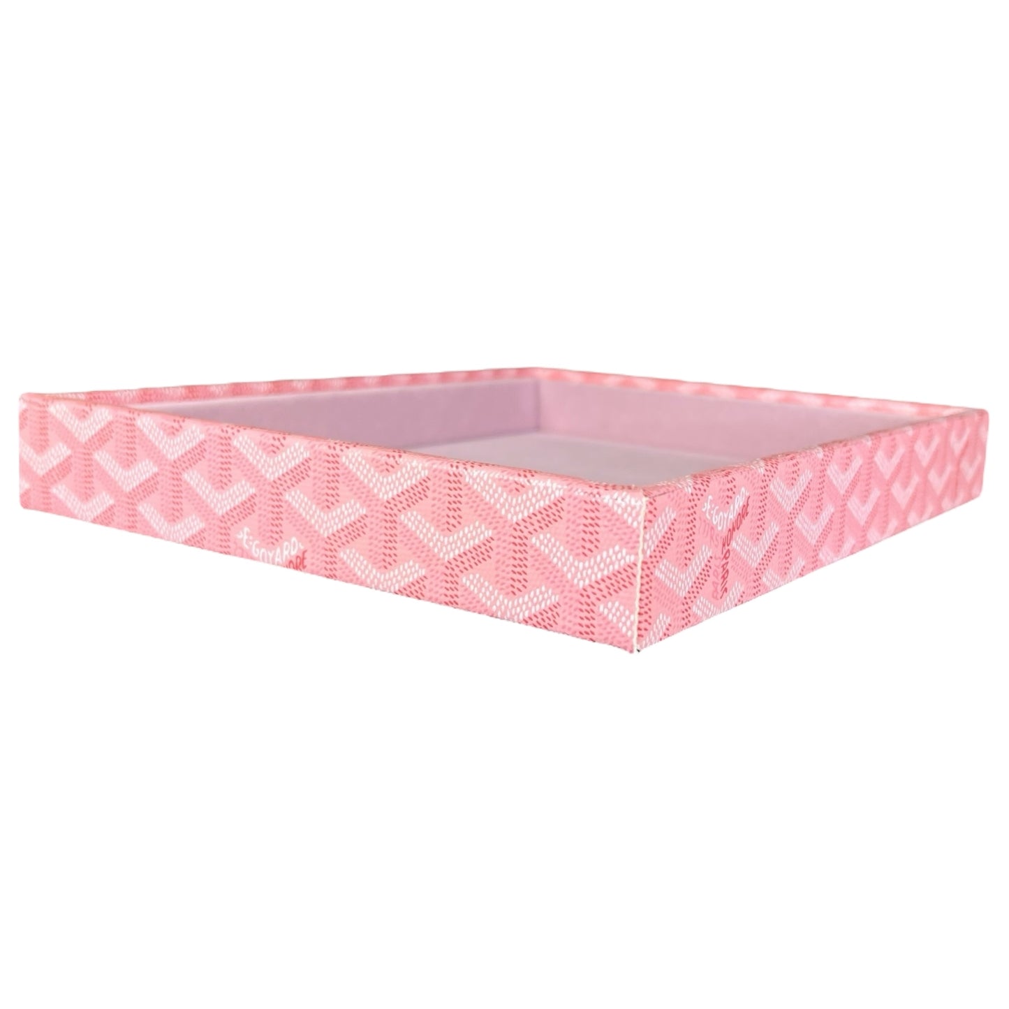 Canvas Wrapped Valet Tray (Pink MG)