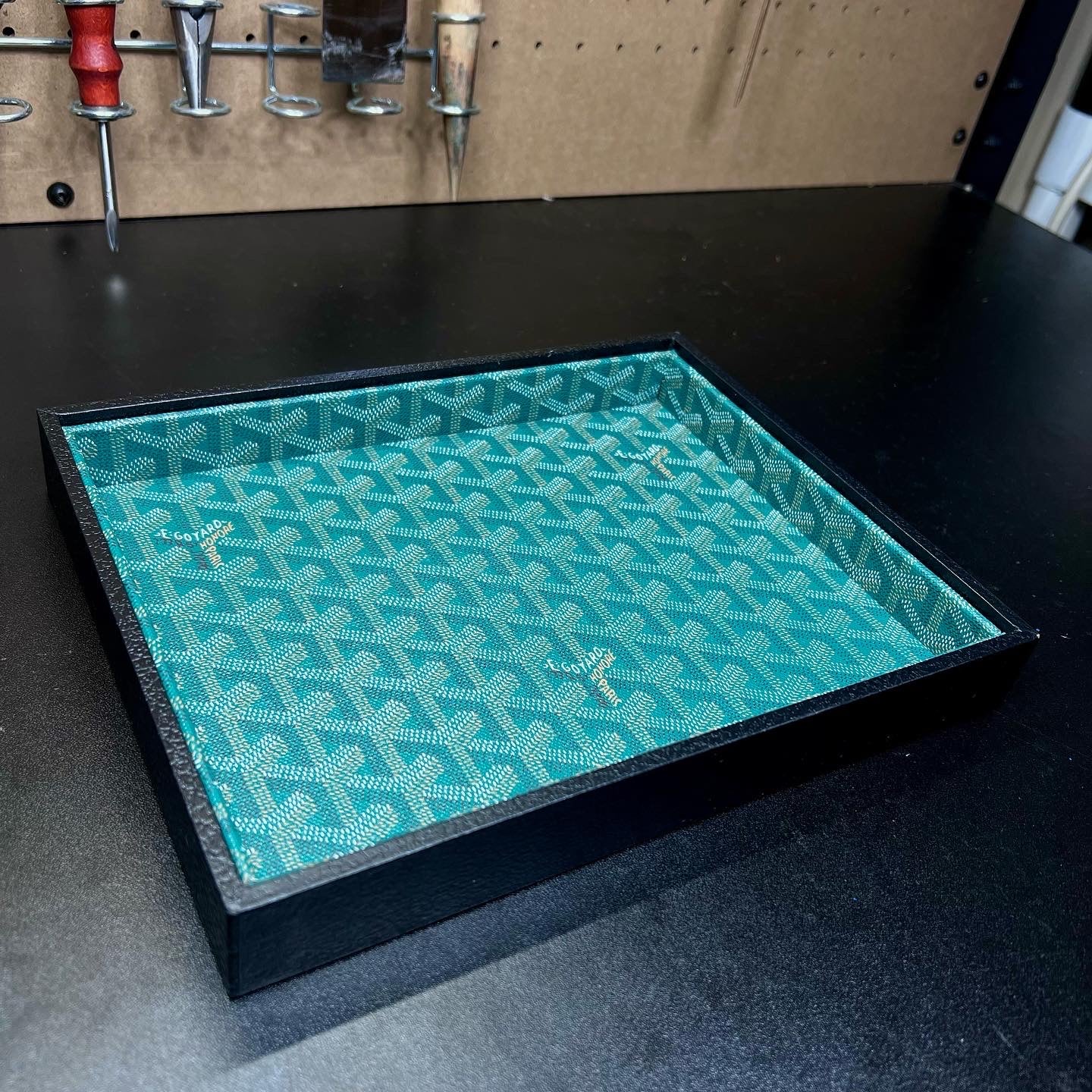 Green MG Valet Tray