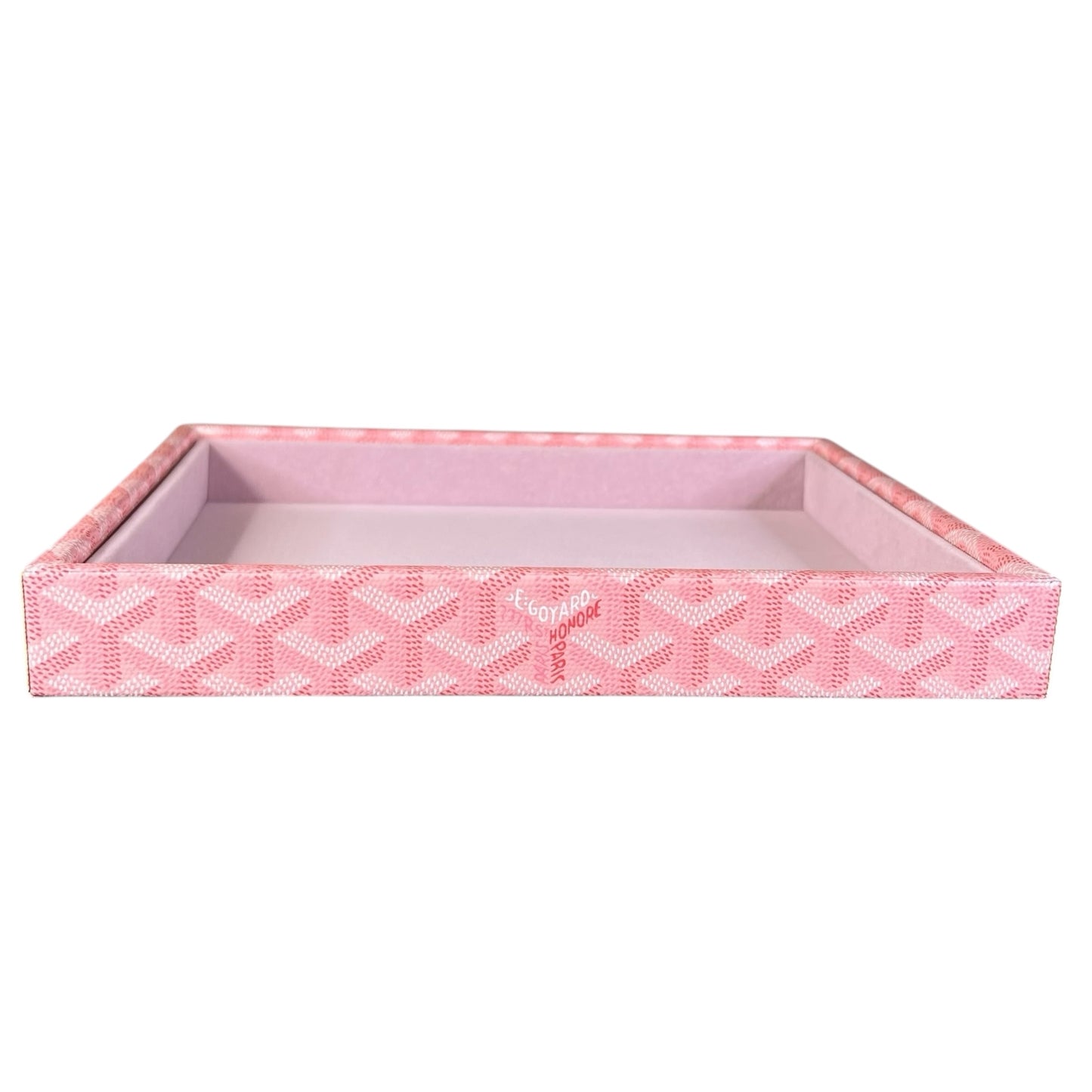 Canvas Wrapped Valet Tray (Pink MG)