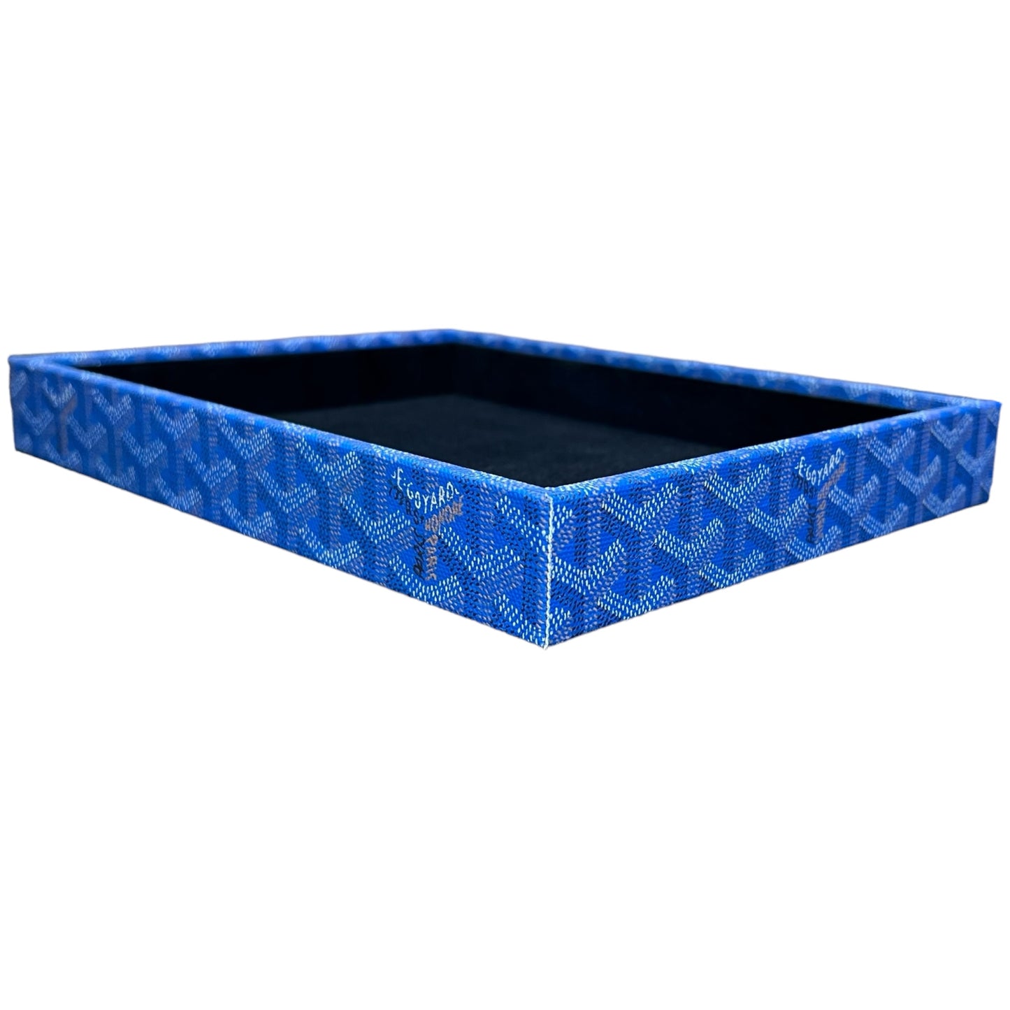Canvas Wrapped Valet Tray (Sky Blue MG)