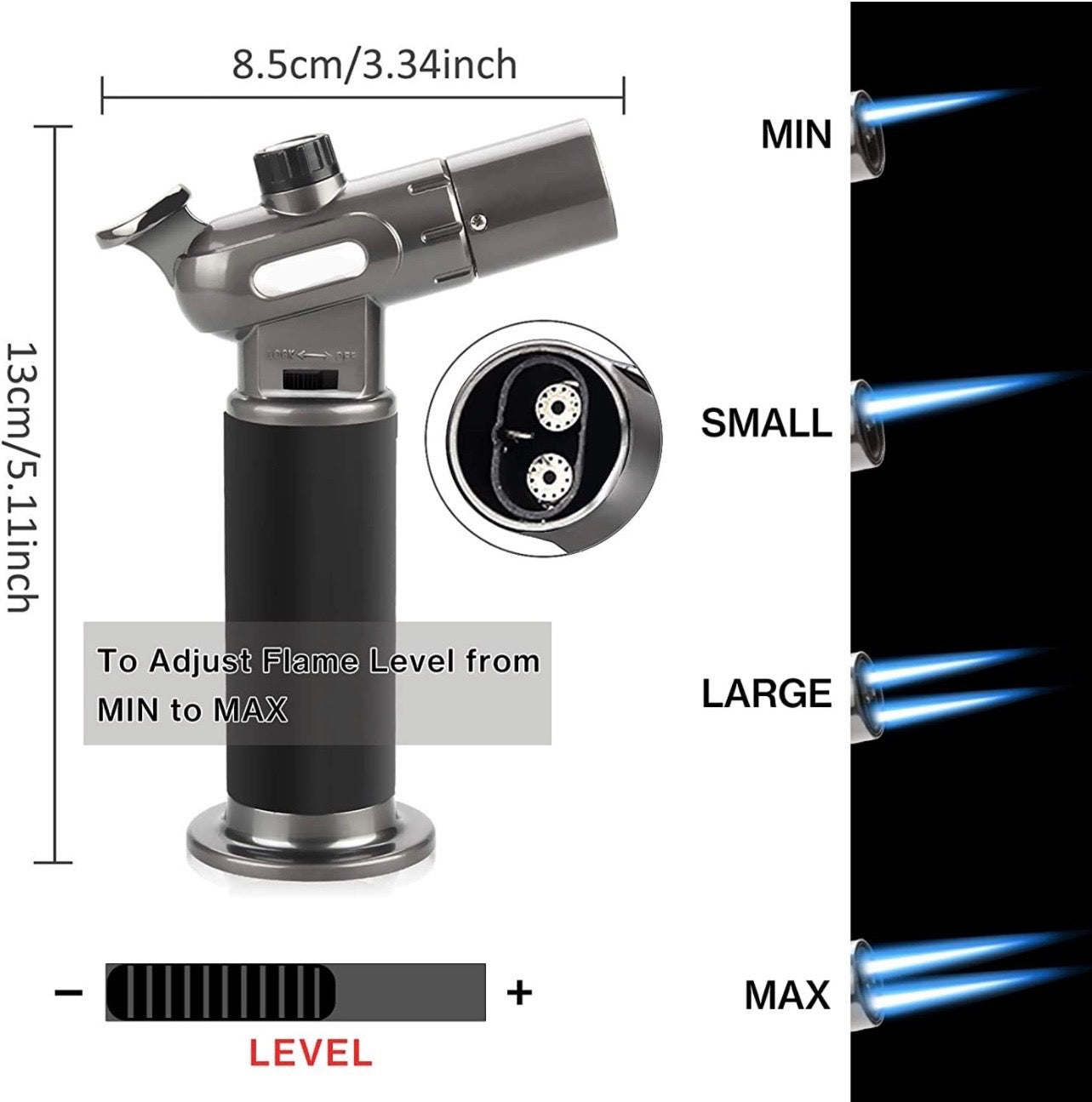 Butane Torch (Brown Monogram)