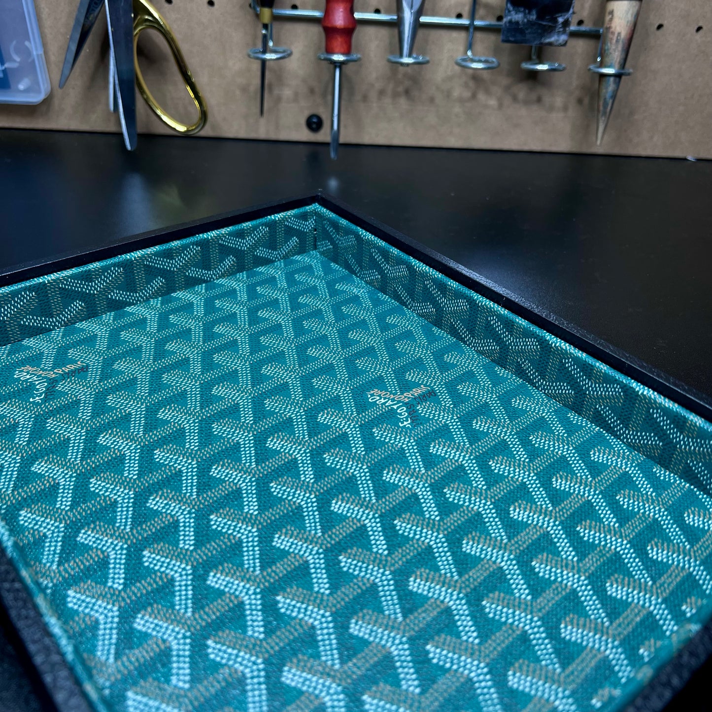 Green MG Valet Tray
