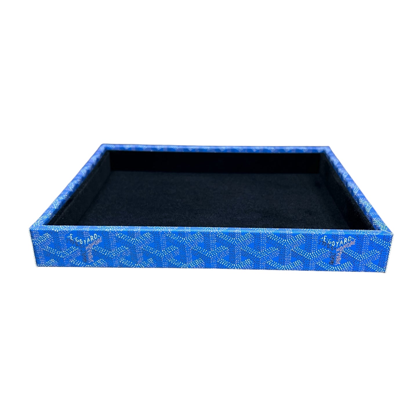 Canvas Wrapped Valet Tray (Sky Blue MG)