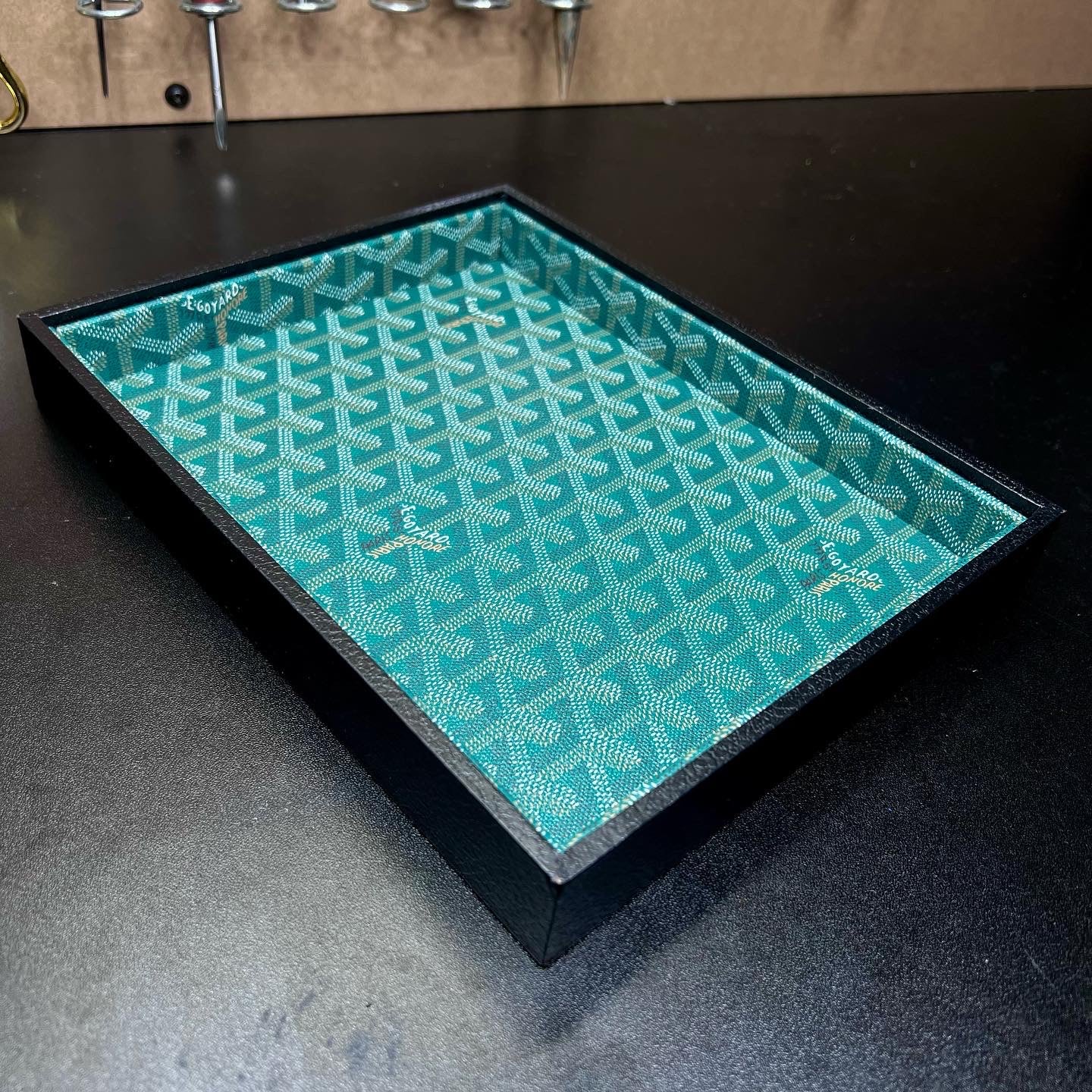 Green MG Valet Tray
