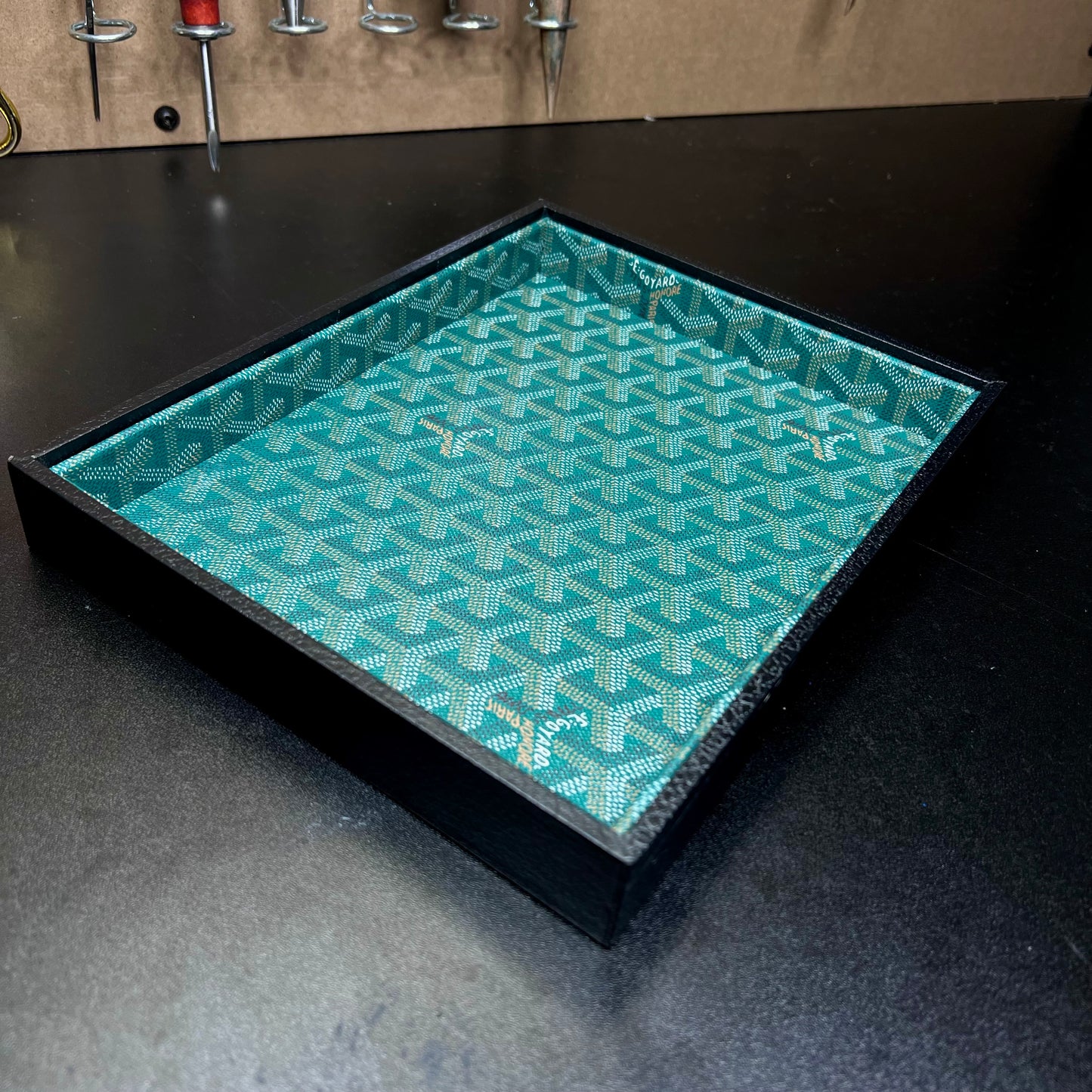 Green MG Valet Tray