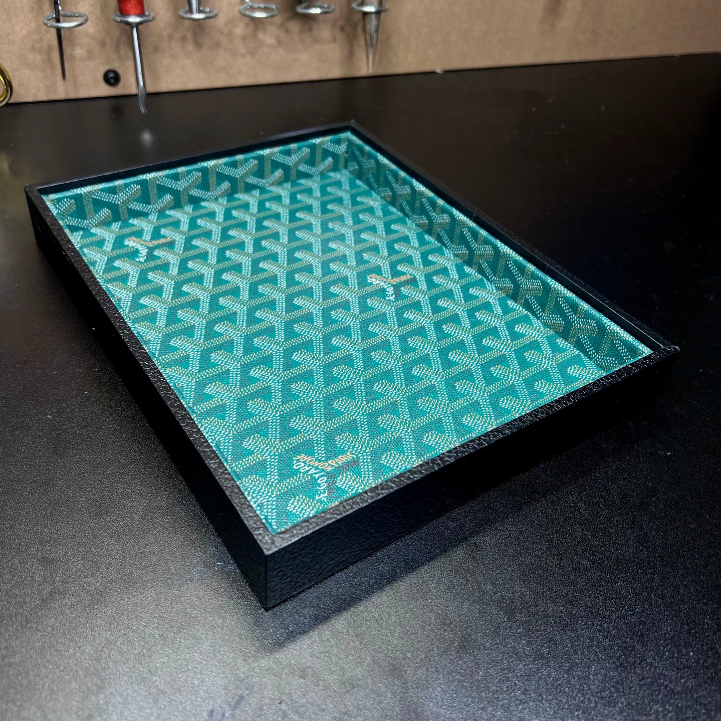 Green MG Valet Tray