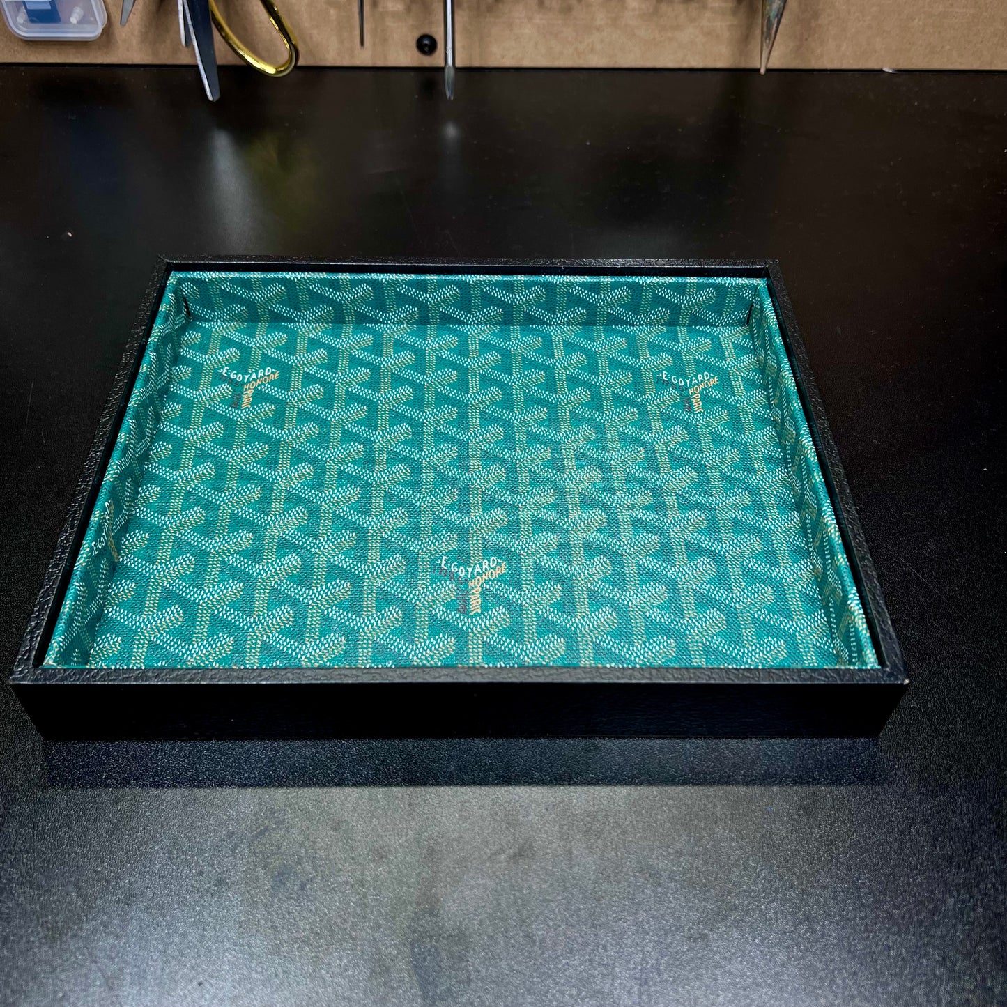Green MG Valet Tray