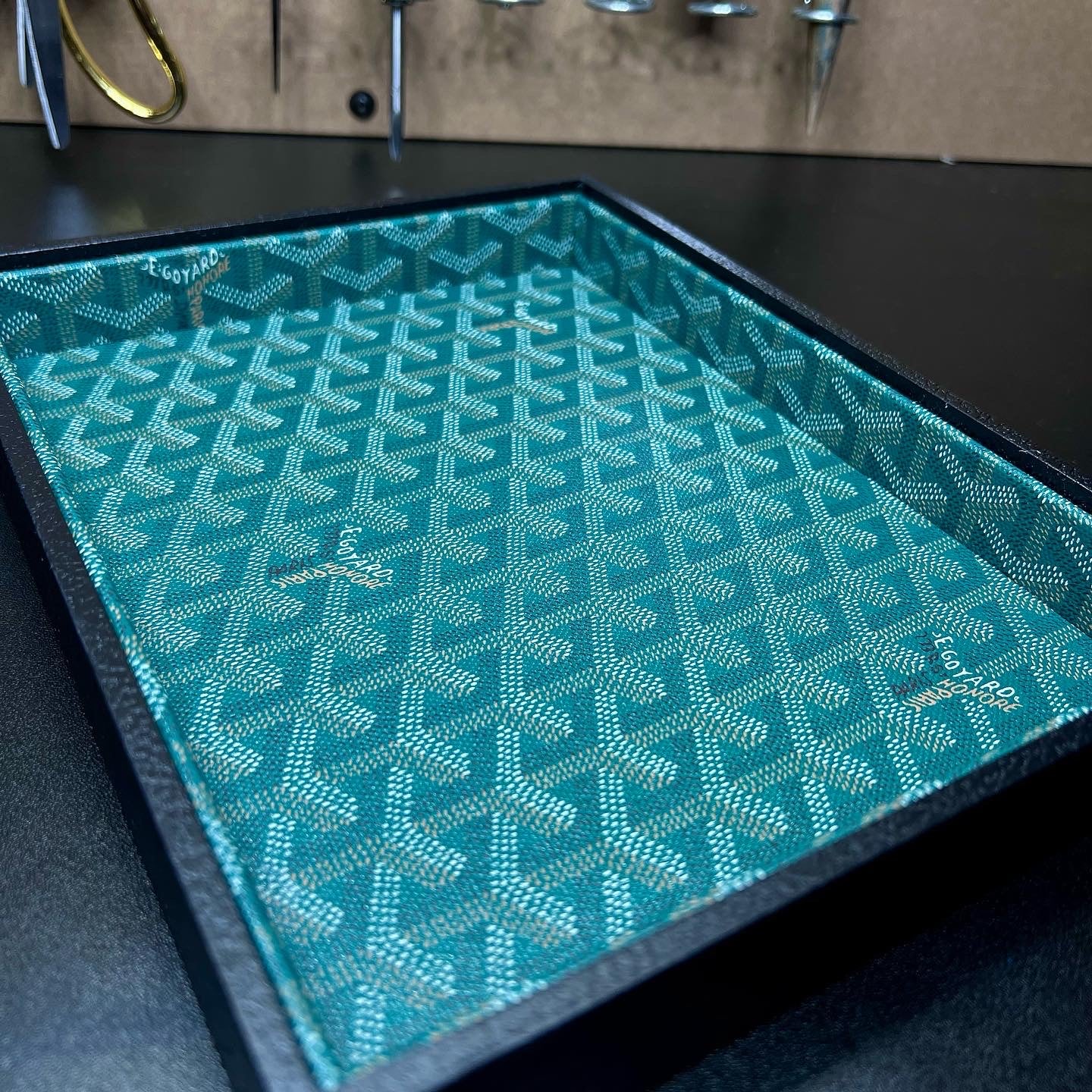 Green MG Valet Tray