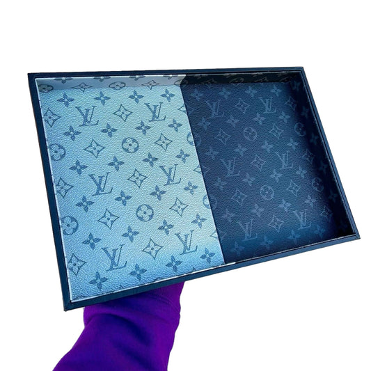 Valet Tray XL (Silver/Eclipse Monogram)