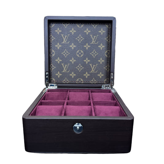 6 Slot Watch Case(Brown Monogram)